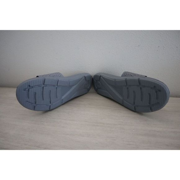 Under Armour 3022711 Men's Sz 13 Black/Steel UA Ignite VI Slide Athletic Sandals - Picture 5 of 5